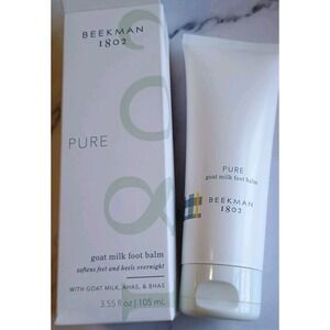Beekman 1802 Pure Goat Milk Foot Balm‎ 3.55 fl oz New In Box Sealed